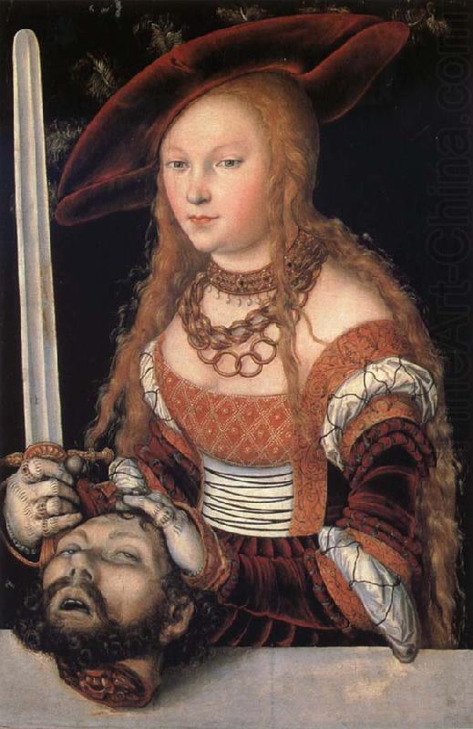 Lucas Cranach the Elder Fudith with the head of Holofernes china oil painting image